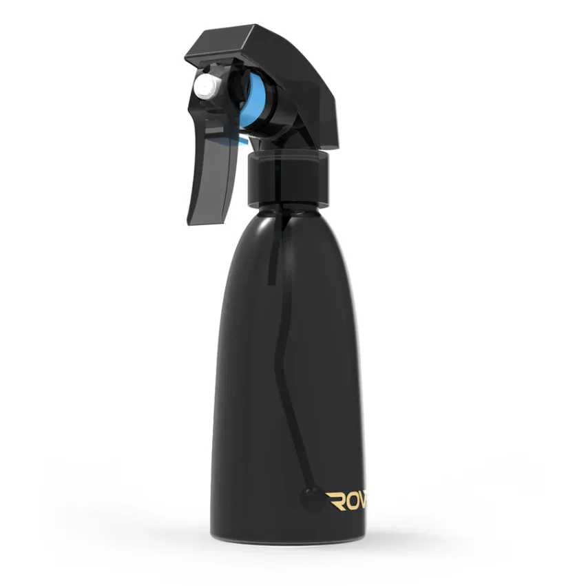 Črni razpršilec ROVRA Barber Mist Spray Bottle 200 ml.