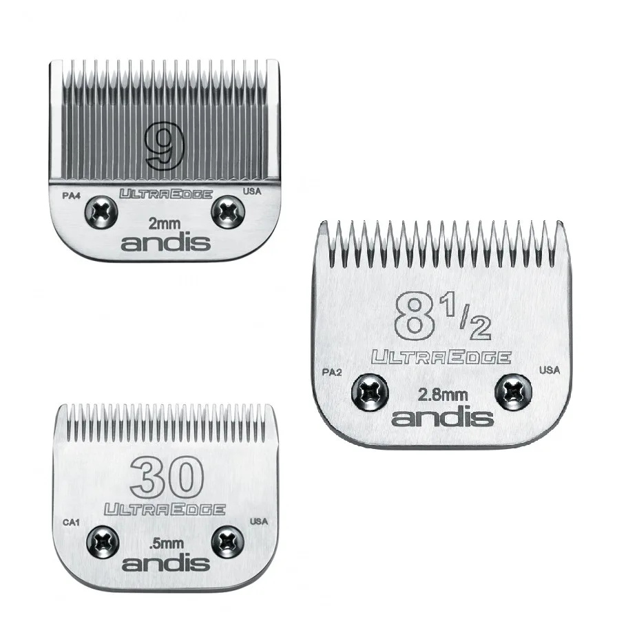 Andis Ultraedge - set strižnih glav