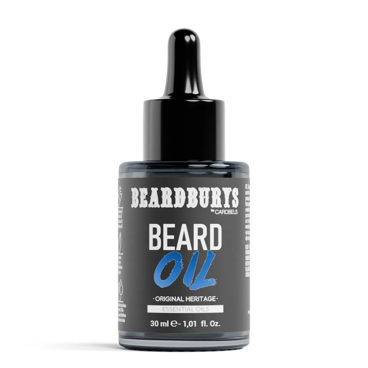 Olje za brado BEARDBURYS Original Heritage - 30 ml.