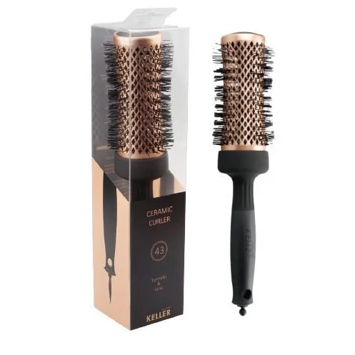 Kartáč za lase Ceramic Curler Turmalin & Ionic 43 mm