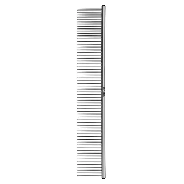 Kovinski glavnik Andis za dlako - enostranski - 25 cm