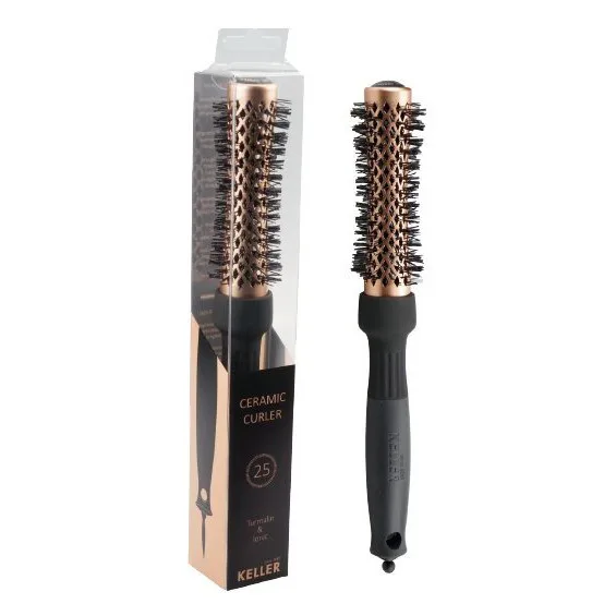 Kartáč za lase Ceramic Curler Turmalin & Ionic 25 mm