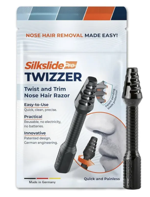 SILKSLIDE Pro TWIZZER – Twist & Trim brivnik za dlačice v nosu - Slika 1