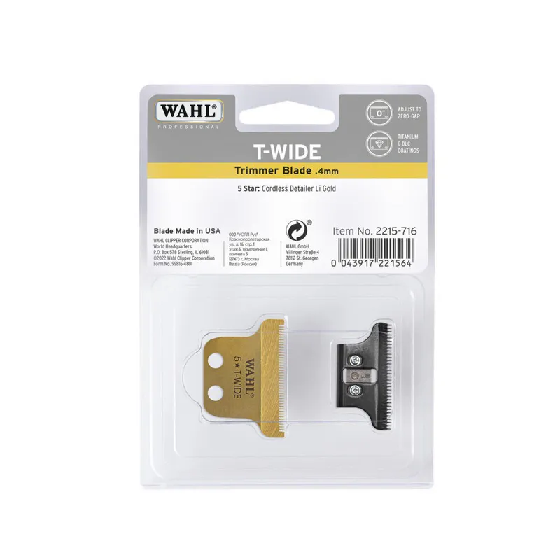 Strižna glava WAHL T-Wide Detailer Cordless - Slika 2