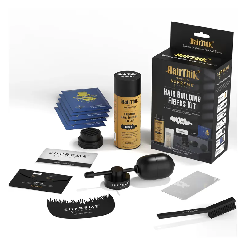Lasna vlakna z aplikatorjem STpro Hair Thik za zgostitev las - Slika 1