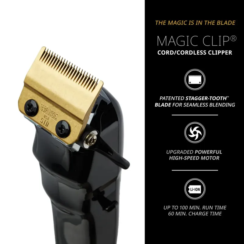 WAHL Cordless Magic Clip Black - Slika 6