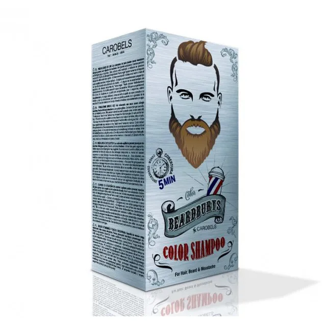 Beardburys barvni šampon za lase in brado - svetlo rjava - Slika 3